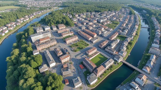 Kart som viser Artifex Academy i Kirkegata 14, Lillehammer.